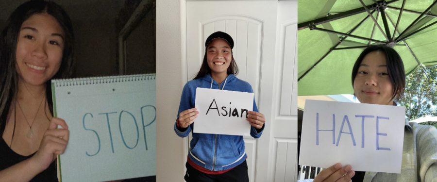 Students from different schools stand for one cause, to Stop Asian Hate
