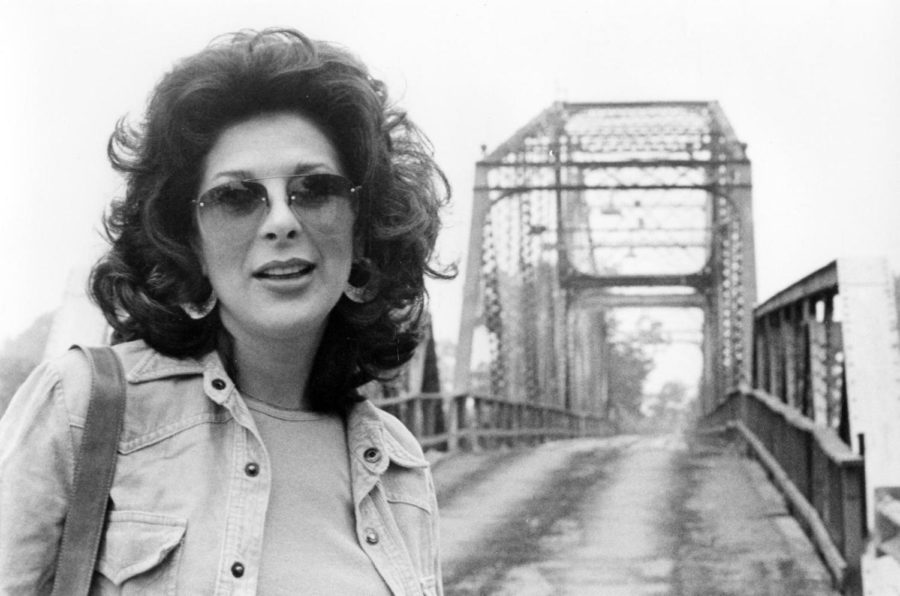 Bobbie Gentry poses on the Tallahatichie bridge for a promotional image. Photo courtesy of Pictorial Press Ltd / Alamy Stock Photo