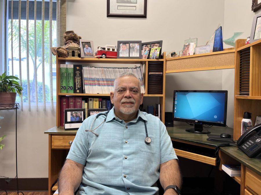 Dr. Rene Bravo at his office, serving the Central Coast since 1986