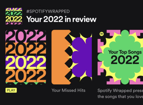 Photo depicting 2022 Spotify Wrapped 
Photo Courtesy of Sofia Perrine
