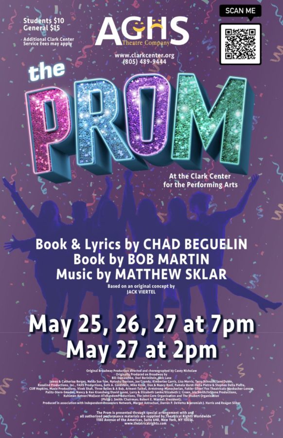 The Prom is the Spring musical presented by the AGHS Theatre department on May 25, 26, 27.