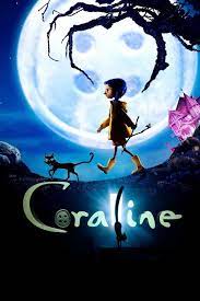 Coraline movie poster from 2009.