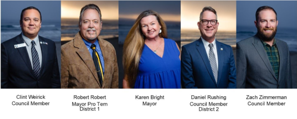 Grover Beach City Council members.