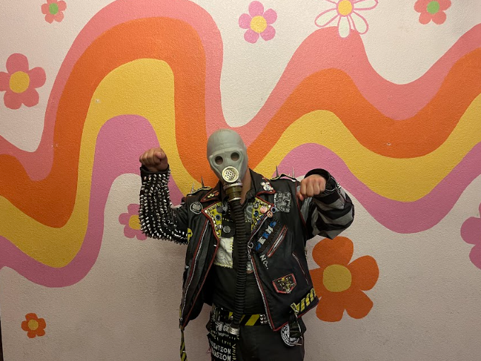 Braulio+Lopez%2C+a+frequent+attendee+of+the+shows+enjoys+dressing+up+for+the+events%2C+and+shows+off+his+new+mask.