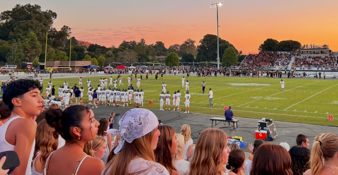 Students from AGHS go to local away games to support the team.