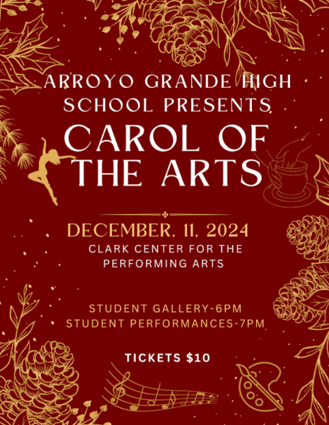 Carol of the Arts Performance