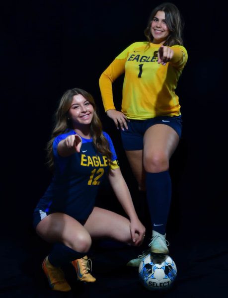Olivia Hunsicker and Jenelle Guey-Mock team captains.