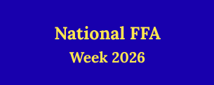 The first National FFA Week was celebrated in 1948. 