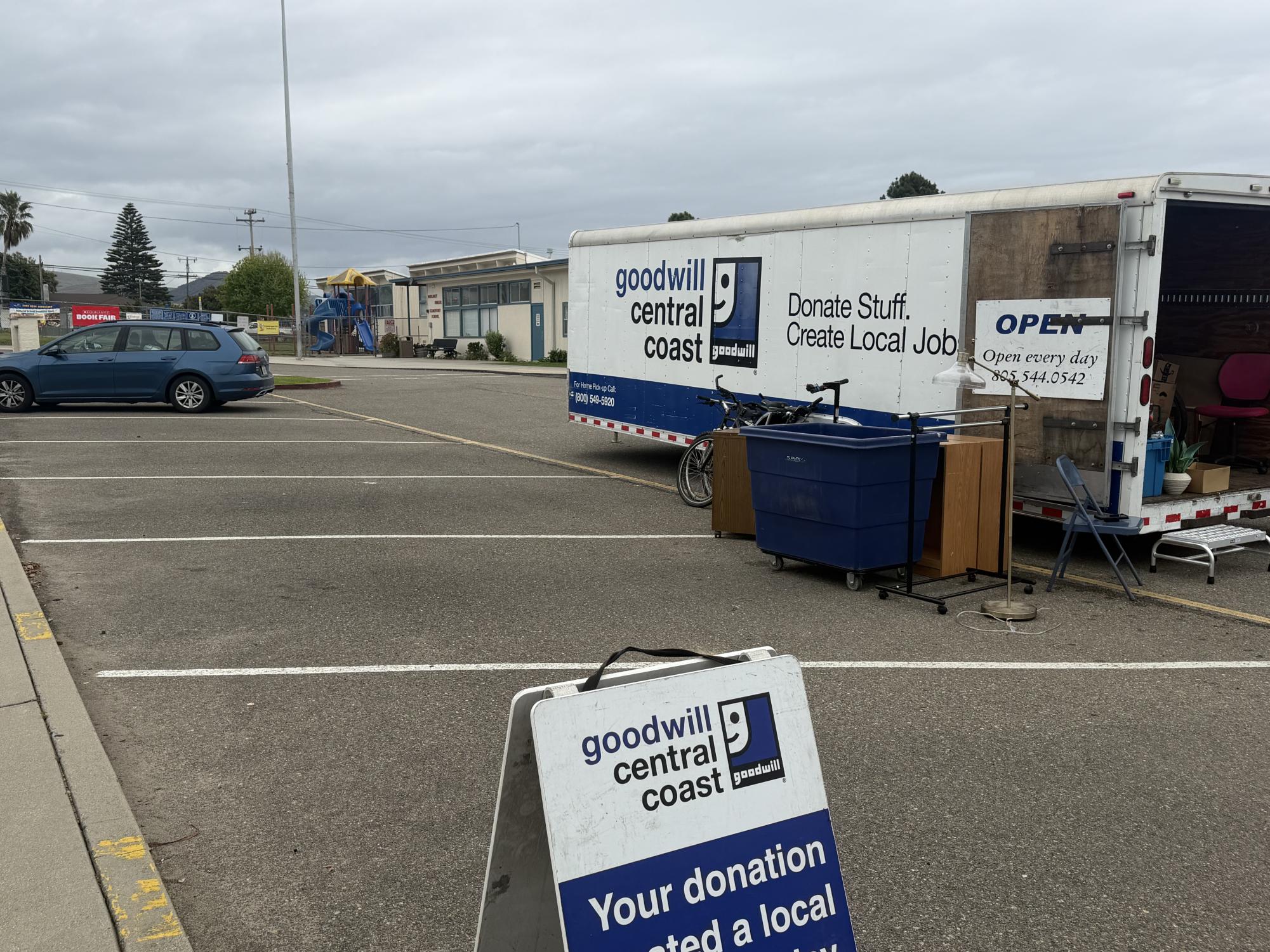 Goodwill Central Coast and Harloe PTO help raise money for local school systems.
