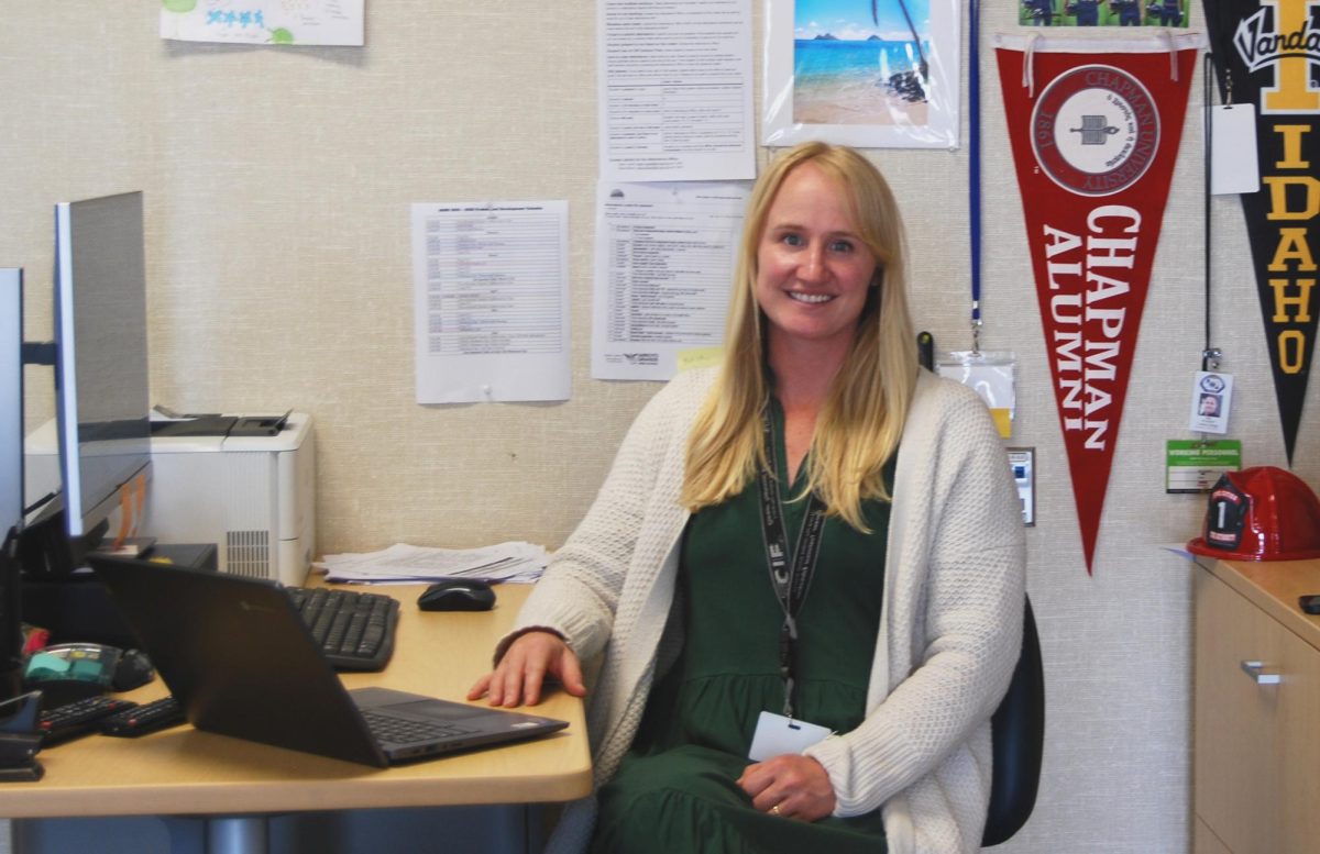 McDonald teaches the first half of the day at Nipomo High School and then teaches at AGHS after lunch.