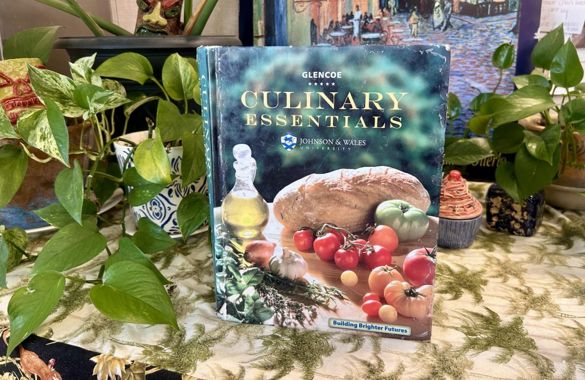 Although a little rough around the edges, the Culinary Essentials textbook is used year round for worksheets. 